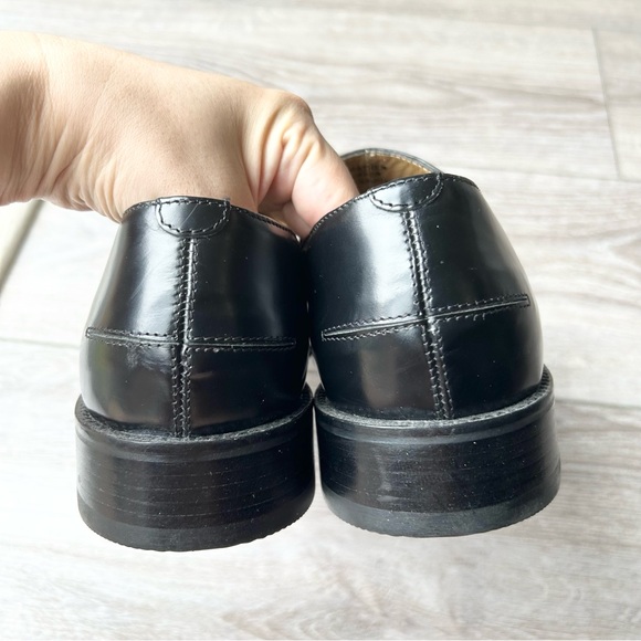 Kenneth Cole Black Leather Square Tod Tassel Loafer - Picture 13 of 16